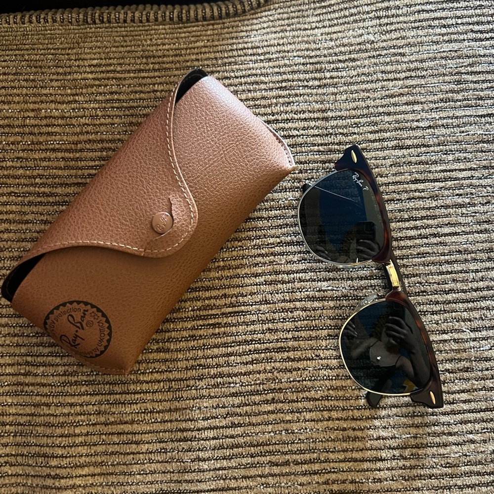 Clubmaster Classic RayBans (Polarized)